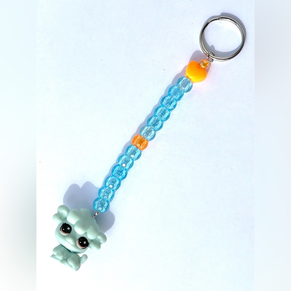 Toycore Kandi Keychain - Blue & Orange